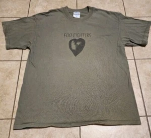 Vintage Foo Fighters One By One T Shirt Large Y2K 2003 - Picture 1 of 6