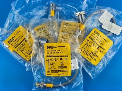 NEW Turck BI5-G18K-AP6-0.2M-RS4T Inductive Sensor BI5G18KAP602MRS ( Lot of 5 ) - Image 1 of 4