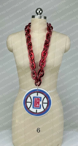 New NBA Los Angeles Clippers  Gameday Tailgate Red Fan Chain Fanchain Cover