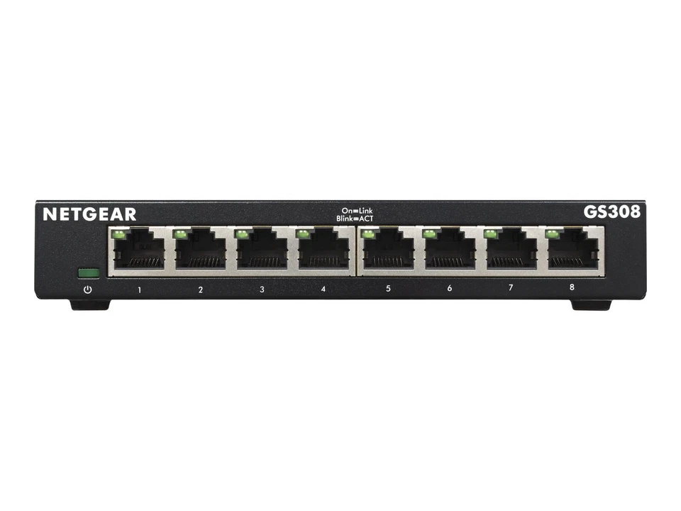 NETGEAR GS308-300PES 8-port Gigabit Ethernet Switch