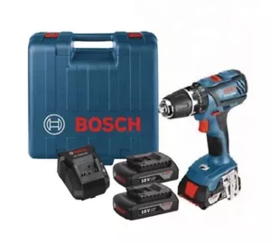 Bosch Professional GSB 18-2-LI Plus Cordless Combi Drill with Two 18 V 1.5 Ah Li - Picture 1 of 2