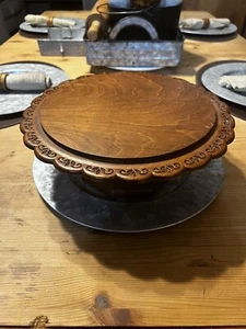 Antique German Cake Stand 12” - Picture 1 of 6