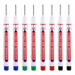 8 Stück/Set 20 mm Tiefloch Langspitze Kopf Marker für Metall Perforierstift - Bild 1 von 13