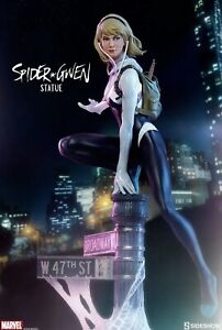 Spider-Gwen Exclusive Statue Mark Brooks Sideshow Collectibles Limited Edition