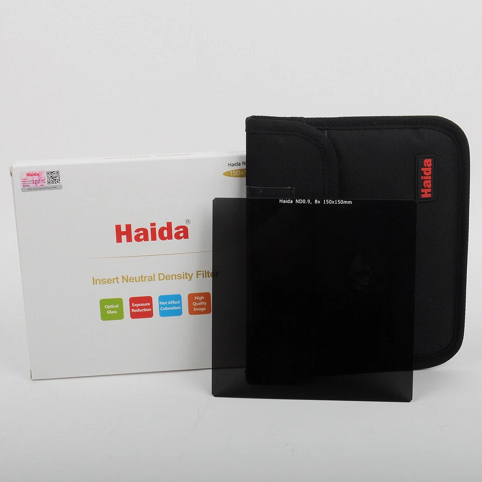 Haida 150x150mm 3 Stop Neutral Density ND 0.9 8x Filter Optical Glass ND8 - Image 1 of 1