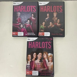 Harlots Temporadas Completas 1 2 3 DVD Serie Región 4 PAL EN MUY BUENA CONDICIÓN Envío Gratis - Imagen 1 de 4