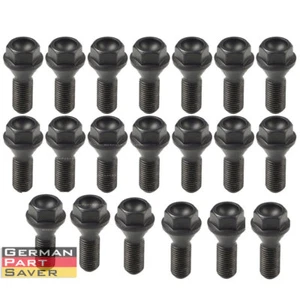 20PCS Wheel Lug Bolt Nuts 12 x 1.5mm for BMW E46 325 E90 E39 E60 E53 36136781150 - Picture 1 of 6