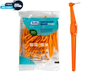 TePe Angle Interdental Brushes – 0.45mm Orange–Size 1 (Pack of 25) - Picture 1 of 6