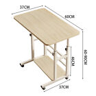H/C-Shape Mobile Over Bed Tray Table Height Adjustable Laptop Stand Overchair UK