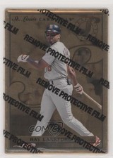 1996 Leaf Preferred Steel Gold Ray Lankford #29