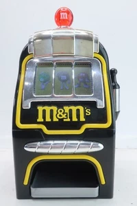 M&M Battery Operated Electronic Slot Machine Candy Dispenser Tested Works - Picture 1 of 14
