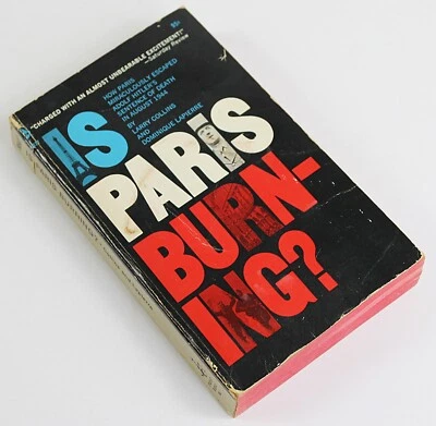 IS PARIS BURNING? by Larry Collins & D Lapierre 1966 Cardinal Books PB - Image 1 of 2