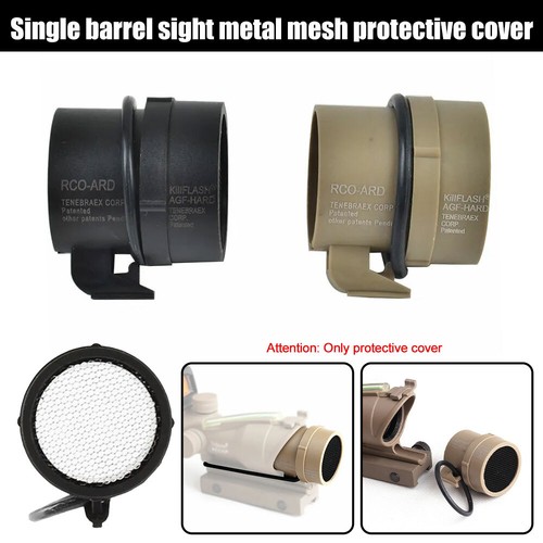Front Lens KillFlash Scope Metal Mesh Cover Protector For