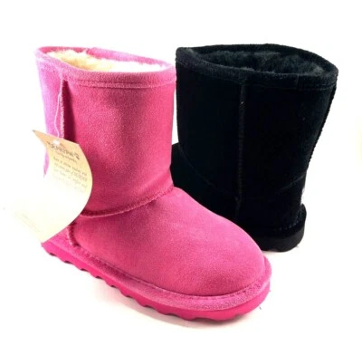 BearPaw Elle Youth Unisex Suede Wool  Blend Boot Choose Sz/Color - Image 1 of 2