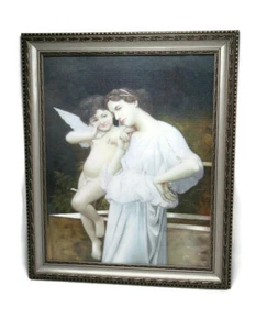 Framed 3D Motion Hologram Picture Pompeii Good and Evil 24''x20'' - Picture 1 of 4