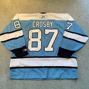 Sidney Crosby Pittsburgh Penguins Blue 1968-'71 Throwback Reebok/CCM 2XL Jersey - Picture 1 of 2