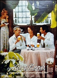 König Pilsener, KöPi, originale Bier Werbung aus 1976 - Bild 1 von 1