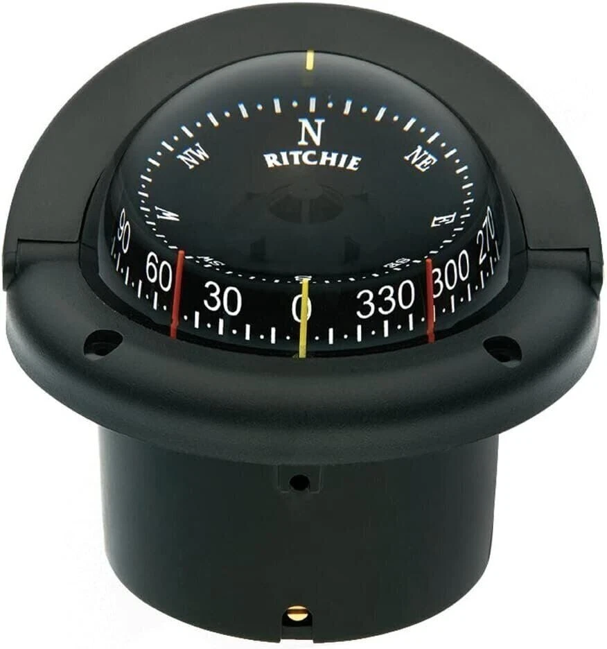 Brújula, montaje empotrado, combi 3,75, negro Foto 1 de 4