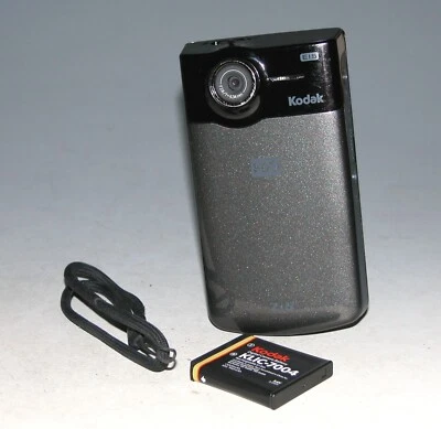Kodak Zi8 Pocket Video Camera - Black #5344 - Image 1 of 4