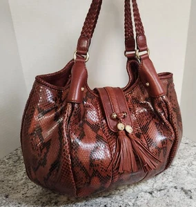 Gucci Large Genuine Python MARRAKECH Purse Shoulder Bag Or Handbag - New - Picture 1 of 23