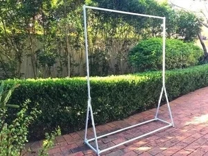 Tall Sturdy Metal Wedding Debutante Dress Bridal Formal Garment Rack @3 Colors - Picture 1 of 16