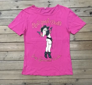 Sexy Dynamite London X New York Dolls Shirt Sz.S Womens Top (no import fees) - Picture 1 of 6