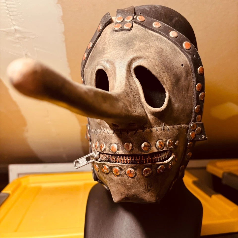 Slipknot Chris Fehn No.03 All Hope Is Gone Era Liar Mask SMCR - Image 1 of 1