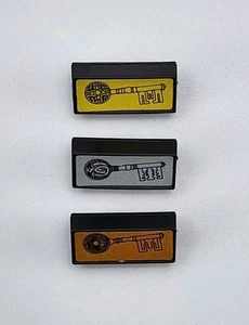 1981 Dark Tower Board Game ORIGINAL Replacement Keys • Complete 3 Key Set - Picture 1 of 2