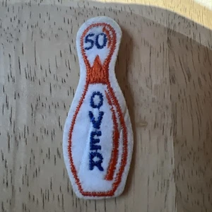 Vintage Bowling 🎳 50 Over Patch - Picture 1 of 9