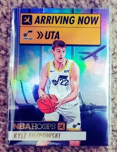 Aros de la NBA Panini 2024-25 llegando ahora Holo #17 Kyle Filipowski, novato de jazz radiocontrol - Imagen 1 de 2