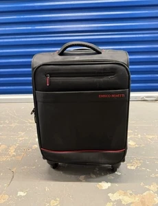 Enrico Benetti Carry On Soft Shell Suitcase Spinner - Picture 1 of 6