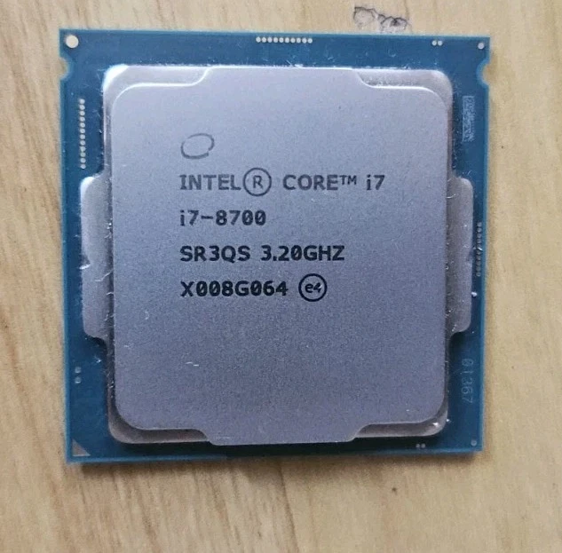 Intel Core i7-8700 3.2GHz 12MB Cache 6 Core Processor with  LGA1151 Socket - image 1 of 2