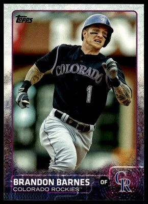 2015 Topps #492 Brandon Barnes - Image 1 of 2