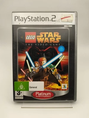 LEGO Star Wars - PlayStation 2 (PS2, 2005, PAL) Complete with Manual - Image 1 of 4