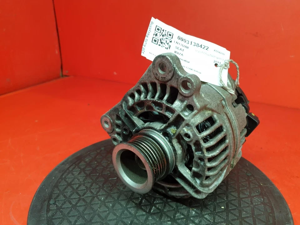 SEAT IBIZA ALTERNATOR 2011 1.4L PETROL CGGB - Image 1 of 4