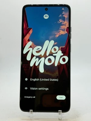 摩托罗拉 Moto G 5G 2025 - 128GB - 灰色 - 原样用于打捞/零件/拆卸 — 第 1/4 张图片