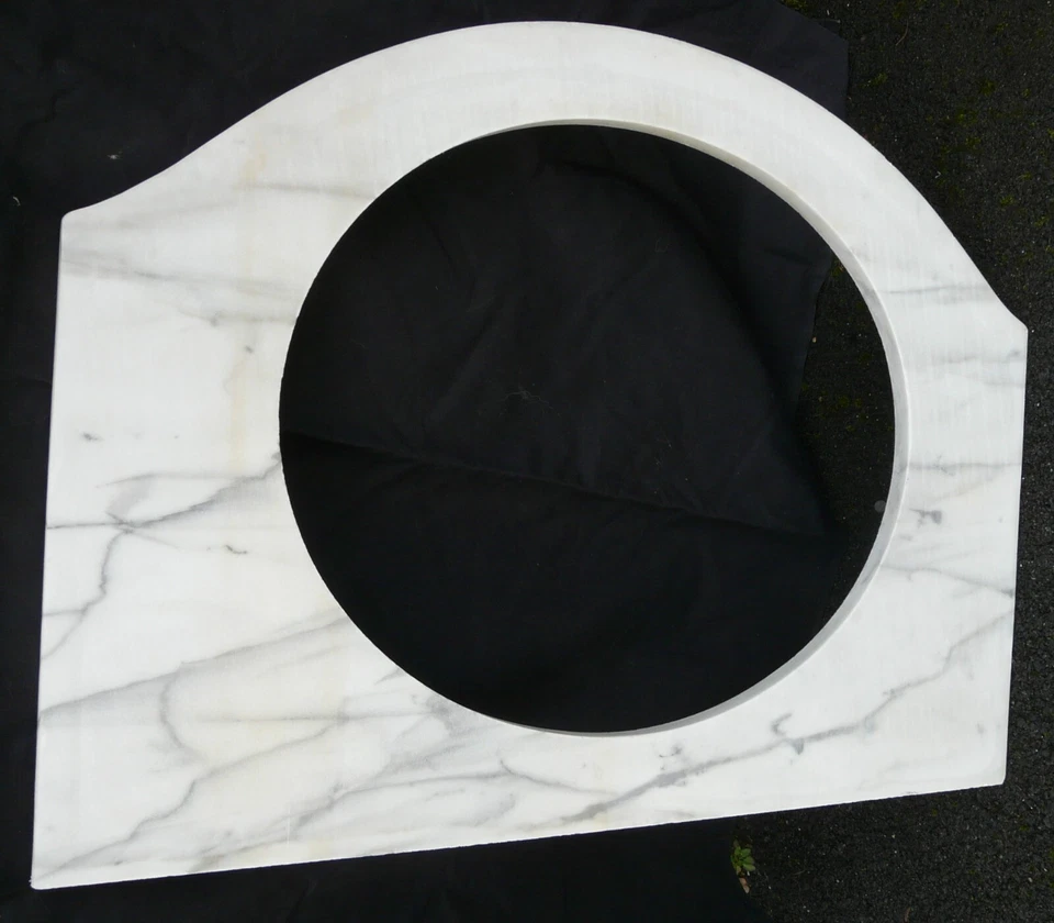 Plan vasque salle de bain en marbre – Élégance naturelle REF 1357 - Photo 1/4