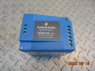 FILTRO DE ALIMENTACIÓN EMERSON IE-110 AC con SEGUIMIENTO ACTIVO - ENVÍO GRATUITO Foto 1 de 2