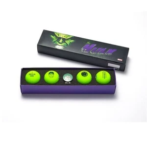 Volvik x Marvel Golf Balls with Hat Clip & Ball Marker Pack Green - HULK 3.0 - Picture 1 of 1