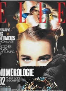 Vintage French Elle No 2399 December 1991 - Foto 1 di 1