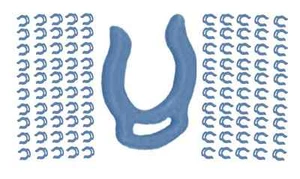 Locking Clips (100 pcs. John Guest Style 1/4" Quick Connect Reverse Osmosis rodi - Picture 1 of 2