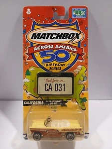 Matchbox 50th Birthday 1:64 Scale California 1955 CHEVY BEL AIR Diecast - Picture 1 of 2