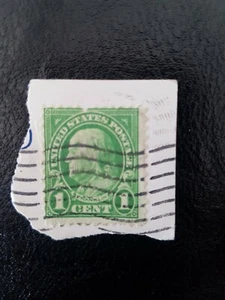 Benjamin Franklin 1 Cent USA stamps used - Picture 1 of 1