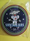 Elgood's Brewery Snickalmas Christmas Pump Clip Real Ale Beer Badge Front New
