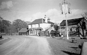 Duncton West Sussex The Cricketers Inn Pub Village Scene 35mm Negative CP20 - Picture 1 of 1