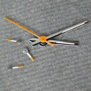 Juego de 6 manecillas de reloj Miyota 6P29 70/120/17/17 subesferas H M S - Imagen 1 de 4