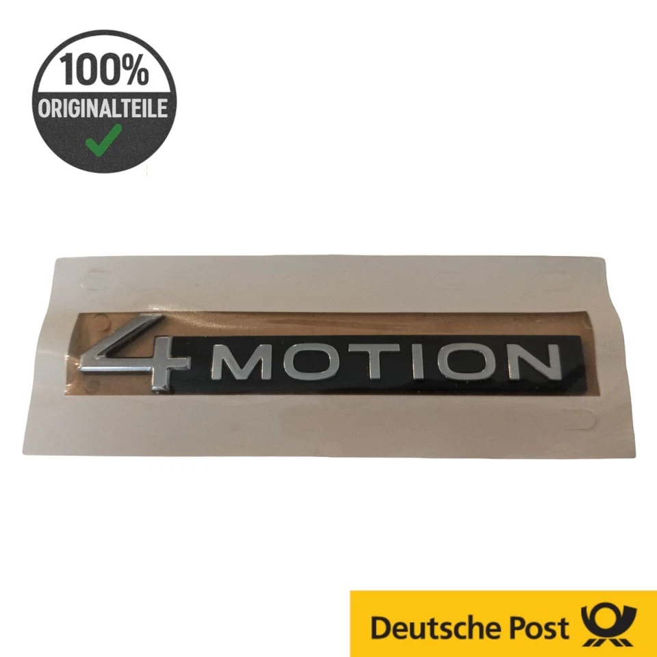Original VW 4MOTION Emblem 2K7853675A DPJ Caddy V Golf 8 Passat Arteon Logo - Bild 1 von 1