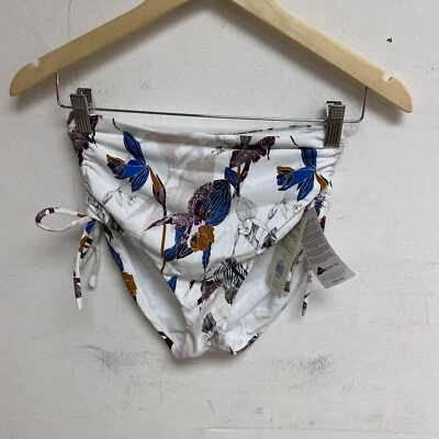 Calia Women's Ruched Side Tie High Rise Bottom Island Botanical Multi WSA23410PR - Image 1 of 4