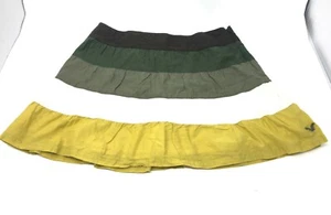 Vintage American Eagle AE Tiered Mini Skirt Cotton Boho Festival Size 2 NWT - Picture 1 of 11