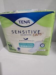 Tena INTIMATES Moderate #4 Absorbency Incontinence Sensitive Pads #20 Count